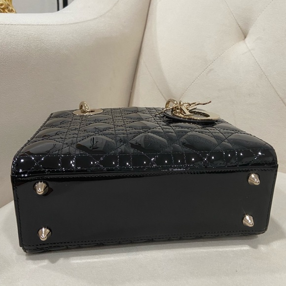 LiKE New🔥 Christian Dior Small Lady Dior - Picture 5 of 9